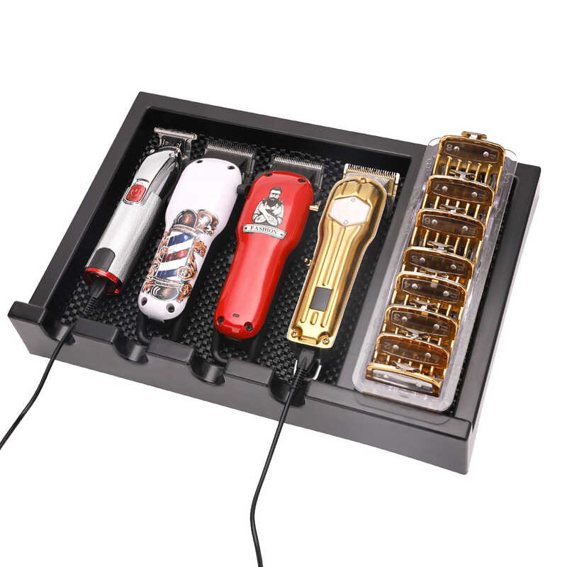 Tt Barertop Hair Tool Storage Box Electric Clipper Display Stand Salon ...