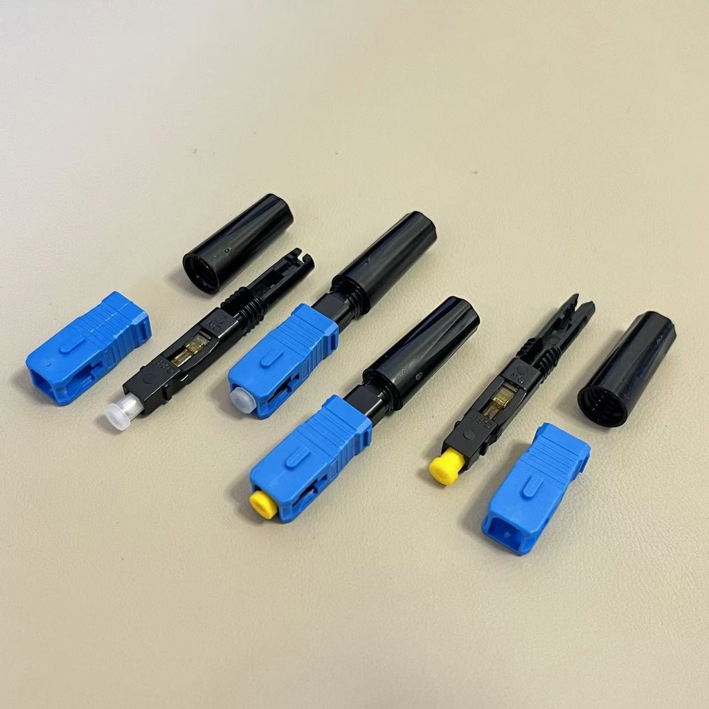 Direct insertion fiber optic cold junction sub FTTH sub head SC UPC pre ...