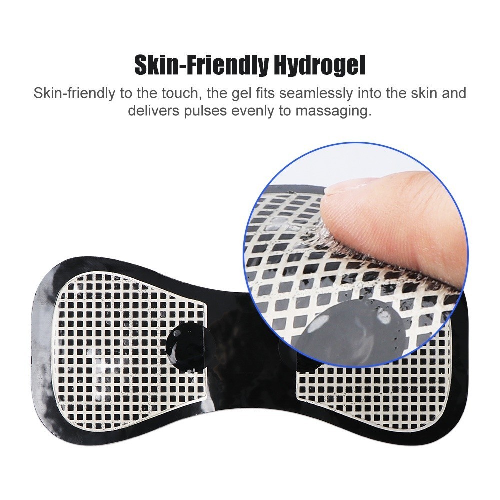 Portable Massage Pads EMS Neck Massager Electric Body Shaping Massage ...