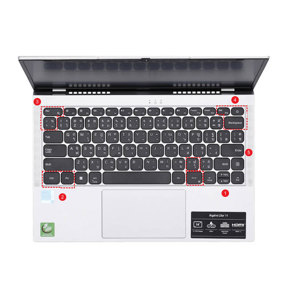 Keyboard Protector Laptop For ACER Aspire Lite N23G1 N23G2 Silicone