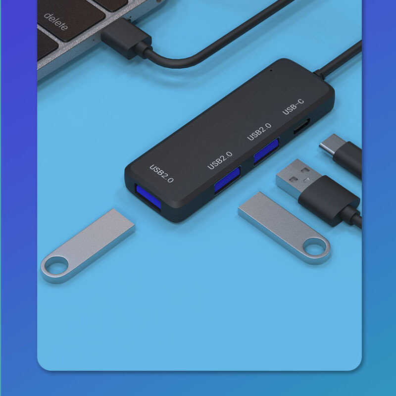 A2 Isa Sa Apat Na USB 2.0 High-Speed Transfer Notebook Desktop Hub ...