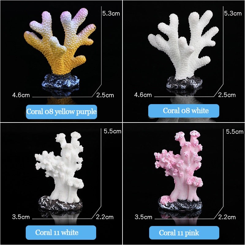 【DDC AQUA】Artificial Coral Stone Mini Coral Crafts Aquarium Home ...