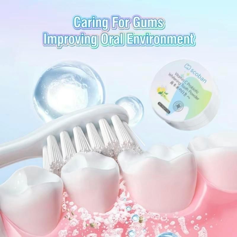 LBLS Whitening Tooth Powder Vitamin C Probiotic for a Brighter Smile ...