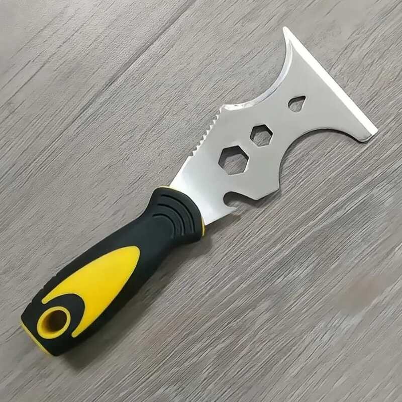 15 3A2 In 1 Multi Use Putty Knife Stainless Steel Scraper Paint Removal