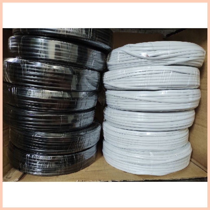 ⊙ ♚ High Quality RJ11 Telephone Wire 4core best for Globe, PLDT, Modem ...