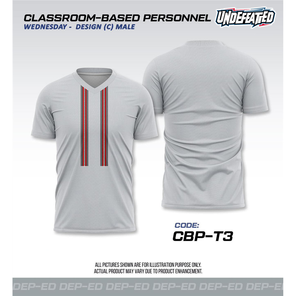 DEPED UNIFORM 2026 FULL SUBLIMATION DEPED TSHIRT FOR MEN AND WOMEN ...