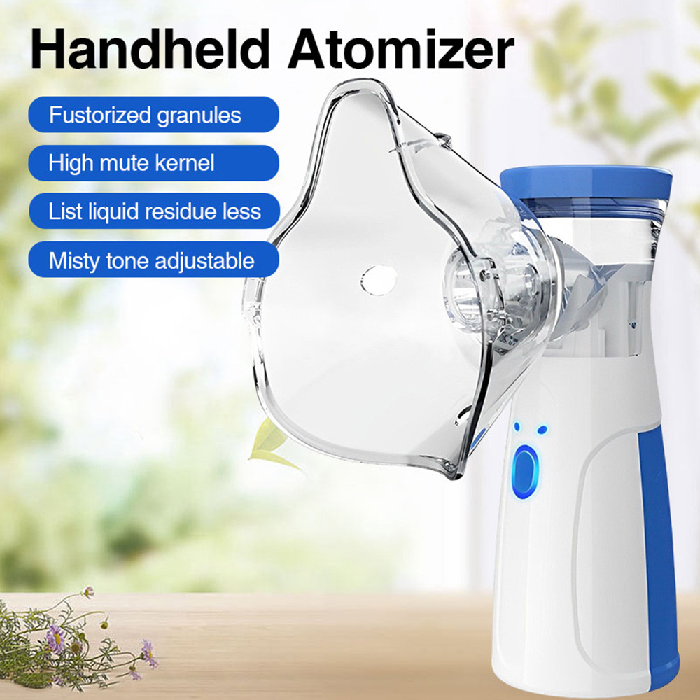 【COD】Portable Nebulizer Inhaler Ultrasonic Spray Nebulizer Machine For ...
