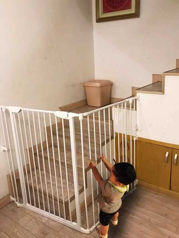 Kidgo baby and child protection folding safety gate isolation fence ...