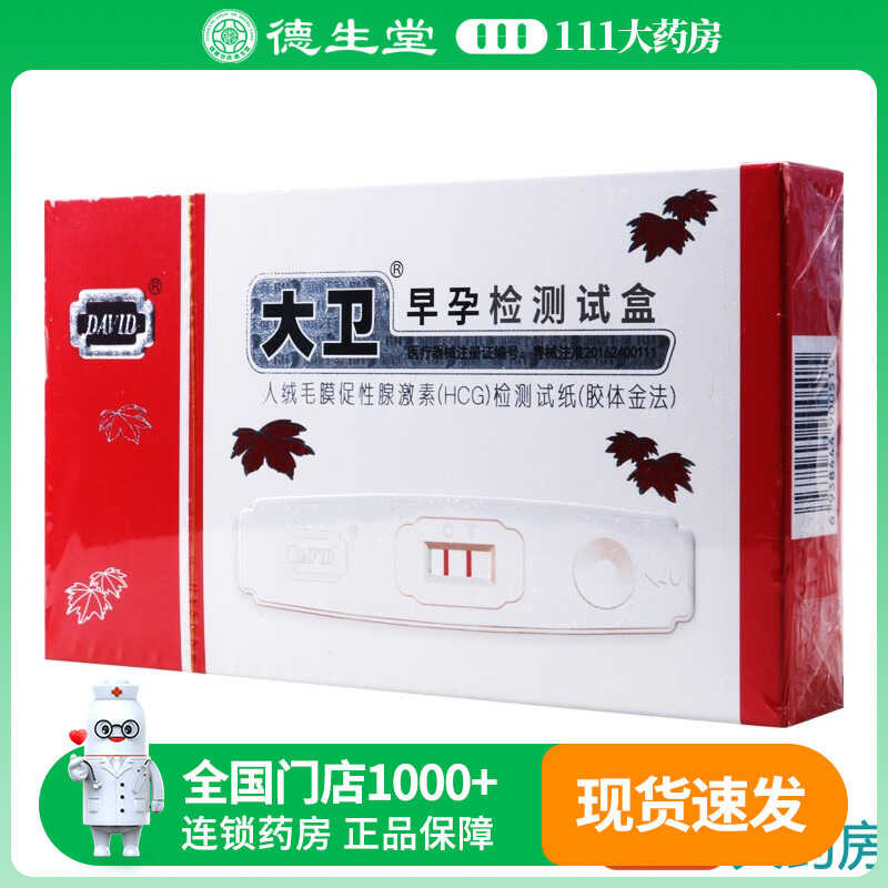 David Paper 1 Box Rapid for Pregnant Women, Rod, Early Pregnancy Test ...