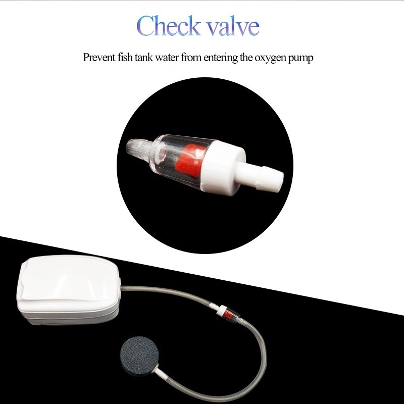 【DDC AQUA】1 Pcs Aquarium Check Valve For Air Pumps Silicone Hose One ...