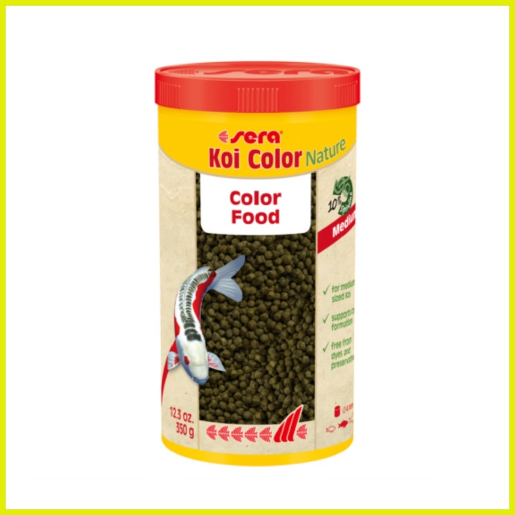 Sera Koi Royal Color Food for Koi 1000 ml (Mini/Medium Pellets ...