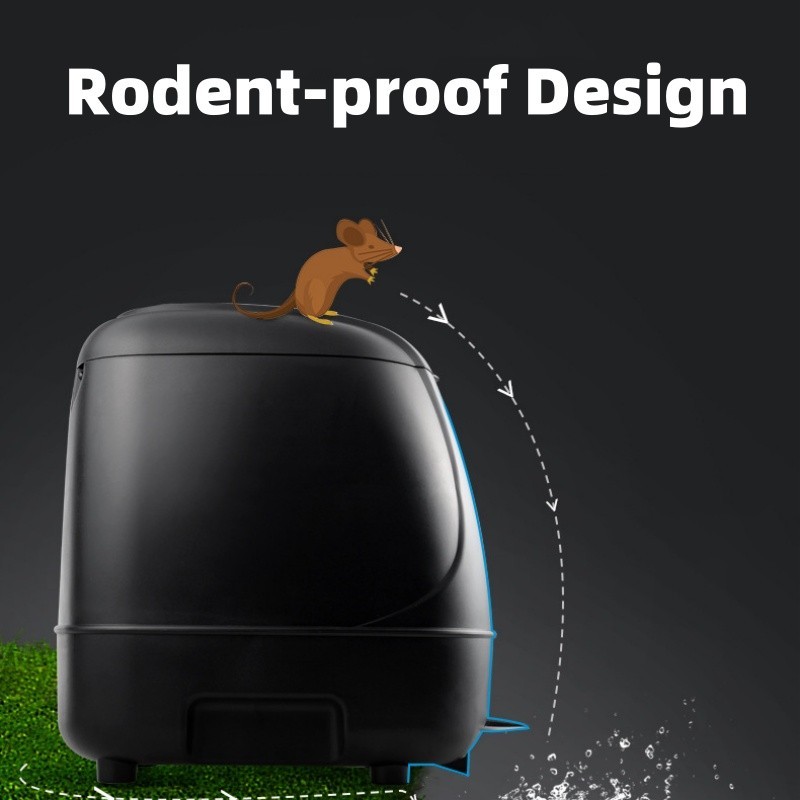 10L Automatic Fish Feeder Auto Food Dispenser Pond Feeding Machine ...