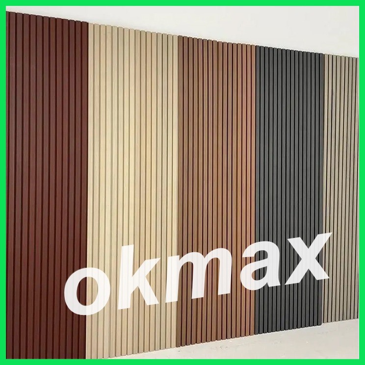 Buy 1 take 3 WPC Fluted Wall Panel Sticker Waterproof Grille Design ...