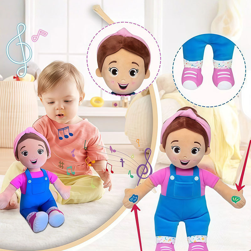 30cm Plush Doll Ms Rachel Toy Baby Music Educational Toys Interactive ...