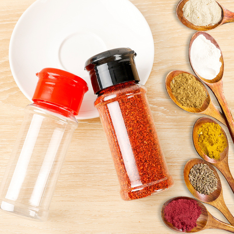 100-300ml Salt Sugar Spice Powders Condiment Container Bottle - Double ...