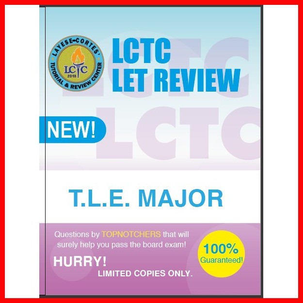 ♒ ☋ Technology and Livelihood Education (TLE) 2024 LET Reviewer NEW ...