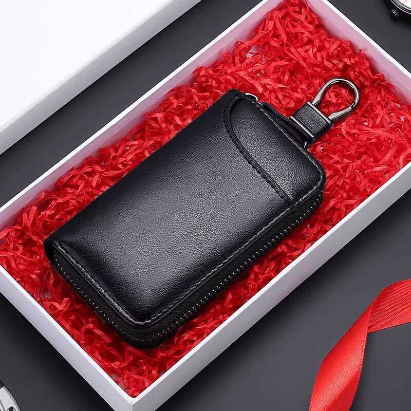 Business high-end zipper key bag multifunctional car universal men's ...