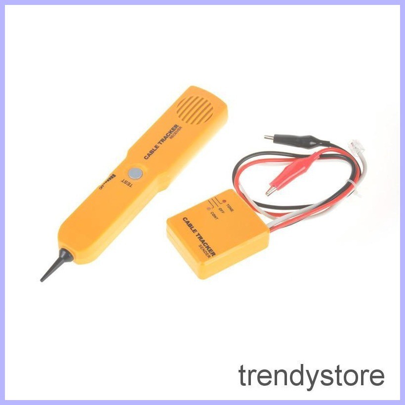 RJ11 Wire Tone Generator Probe Tracer Network Tracker Line Finder Cable ...