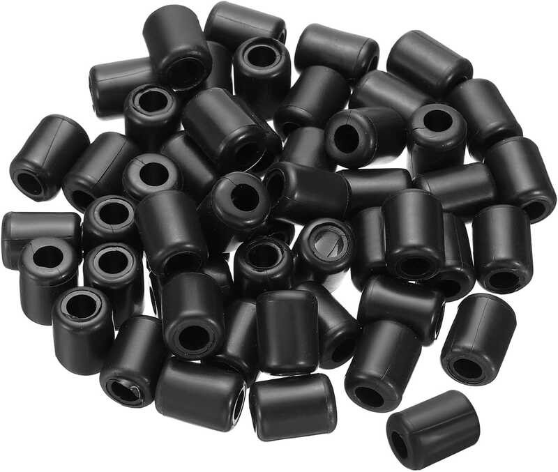 PATIKIL Kitchen Rack Feet, 50 Pack 5mm ID x 10mm OD Plastic Replacement ...
