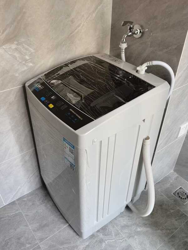 Elderly specific fully automatic washing machine with large font ...