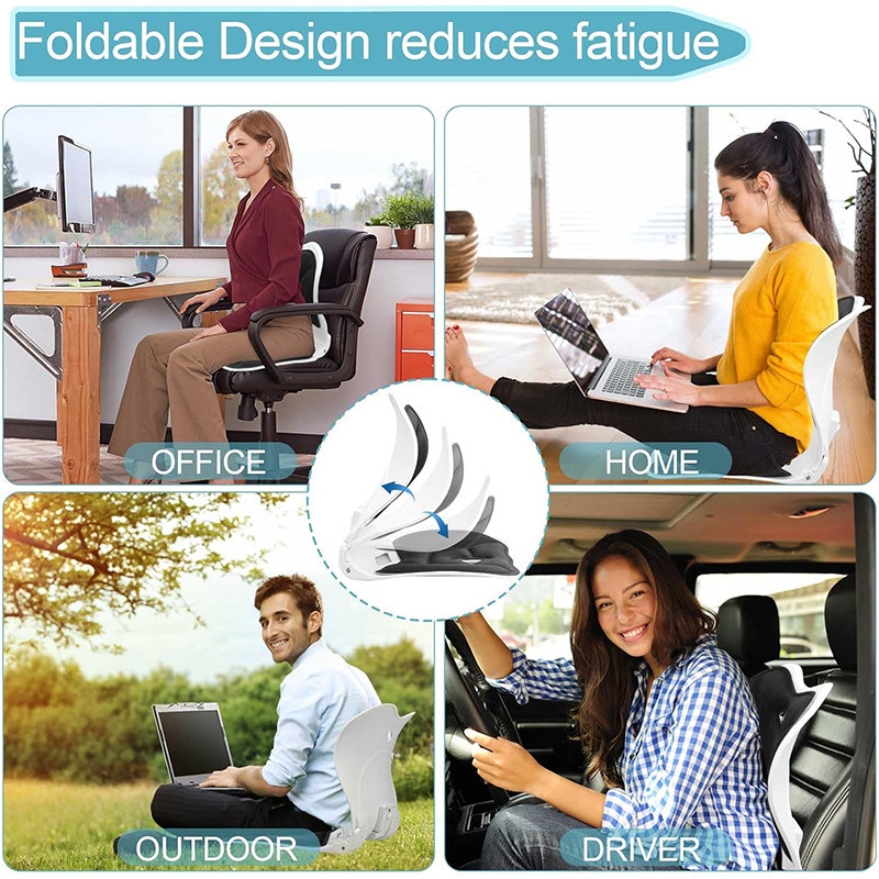 LumbarBack Support Chair Office Chair Cushion Posture Corrector Chair ...