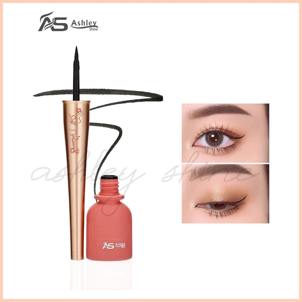 ⭐ Ashley Shine Accurate Smooth Liquid Eyeliner Waterproof Eye Liner ...