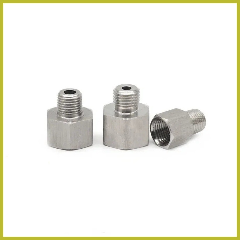 ≈ 304 Stainless Steel BSP Female to Male Thread Pipe Fitting Adapter ...