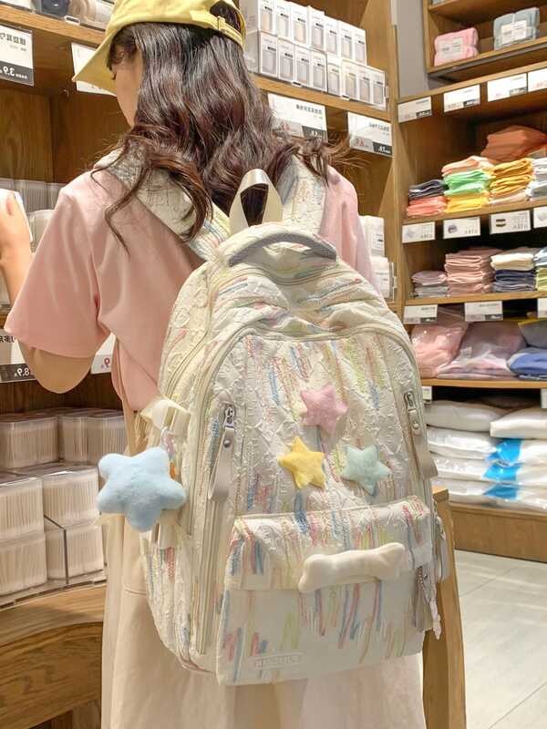 Ins Lightweight Casual Backpack Backpack For High School, Middle School ...