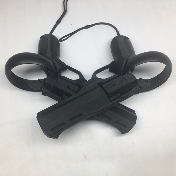 in stock Dual Handle VR Shooting Gun Revolver Cover For Oculus Quest ...