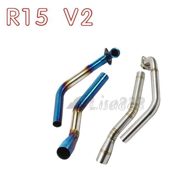 Exhaust Motorcycle Full Escape System Modifed For Yamaha Yzf-R15 R125 ...