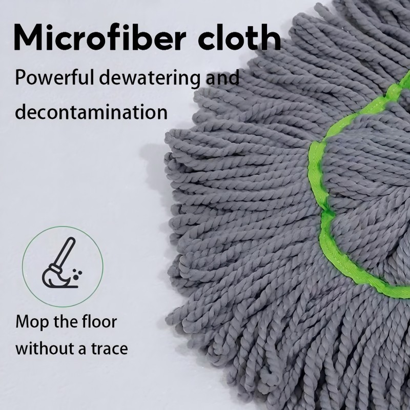 【Buy 1 Take 1】Multi Function 360 Degree Easy Spin Floor Mop Microfiber ...