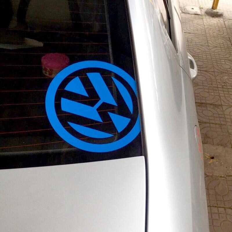 Volkswagen rear window Lavida Polo Golf Tiguan VW body sticker, car ...