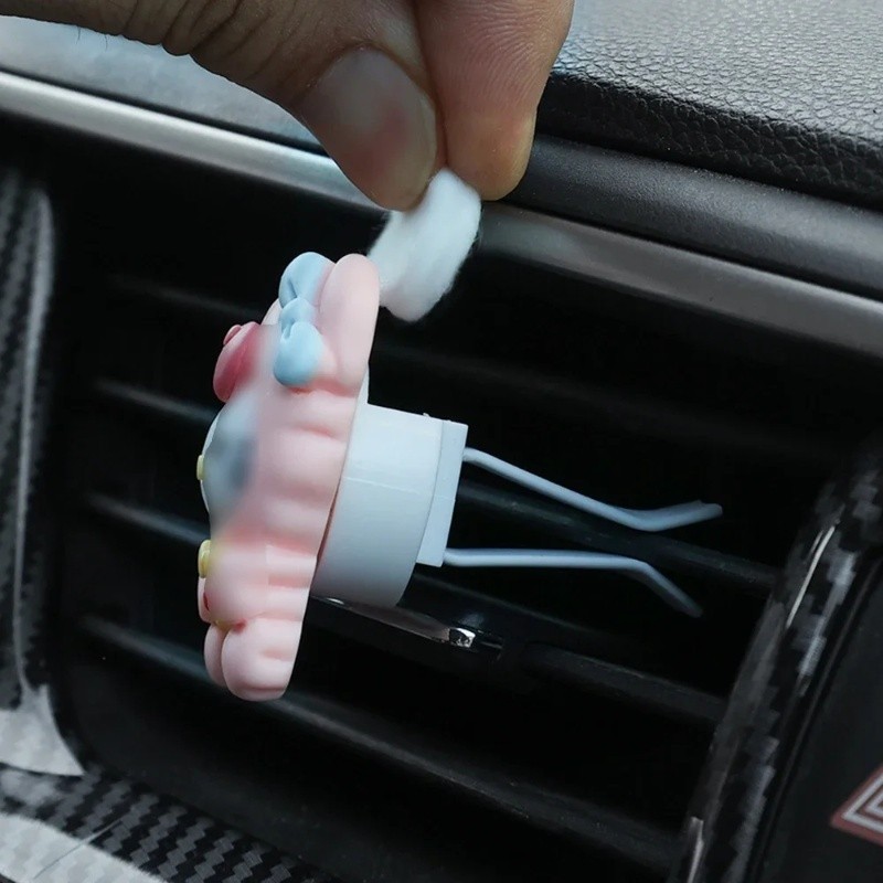 Car Air Vent Clip Freshener Refills Solid Fragrance Replacement Pads