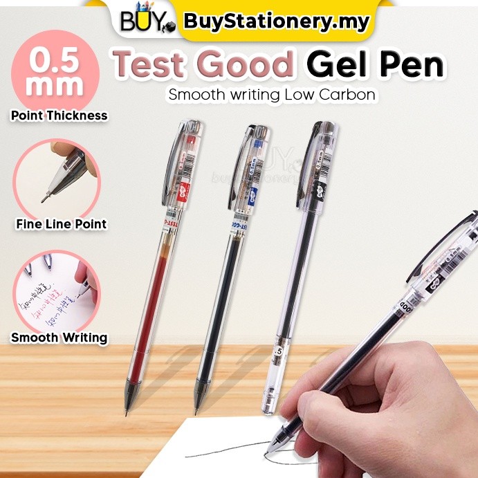 In Stock Test Good Pen Needle Tip Fineliner Gel Pen Mm Black Blue