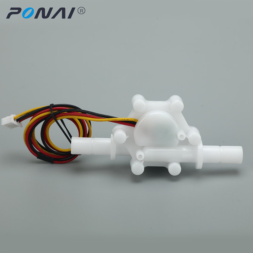 10mm quick plug flow with, quick lock turbine Hall wat flow sensor ...