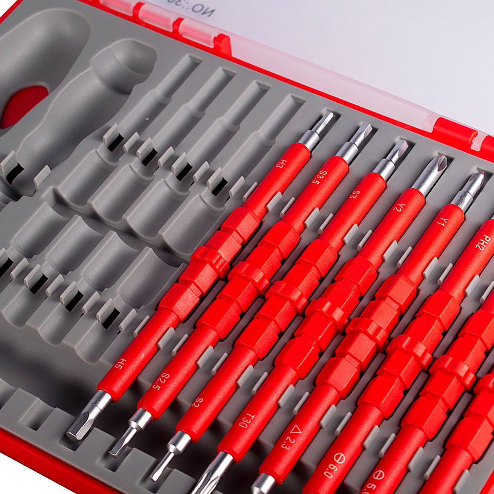 Insulated Screwdriver Set for Electrician Professional Tools Magnetic ...