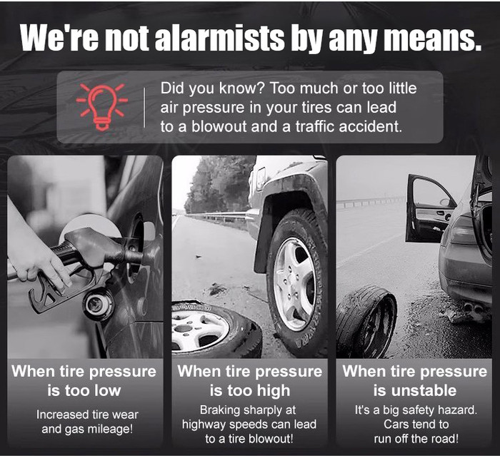 【Long Battery Life】New convenient car inflatable pump/Smart Universal