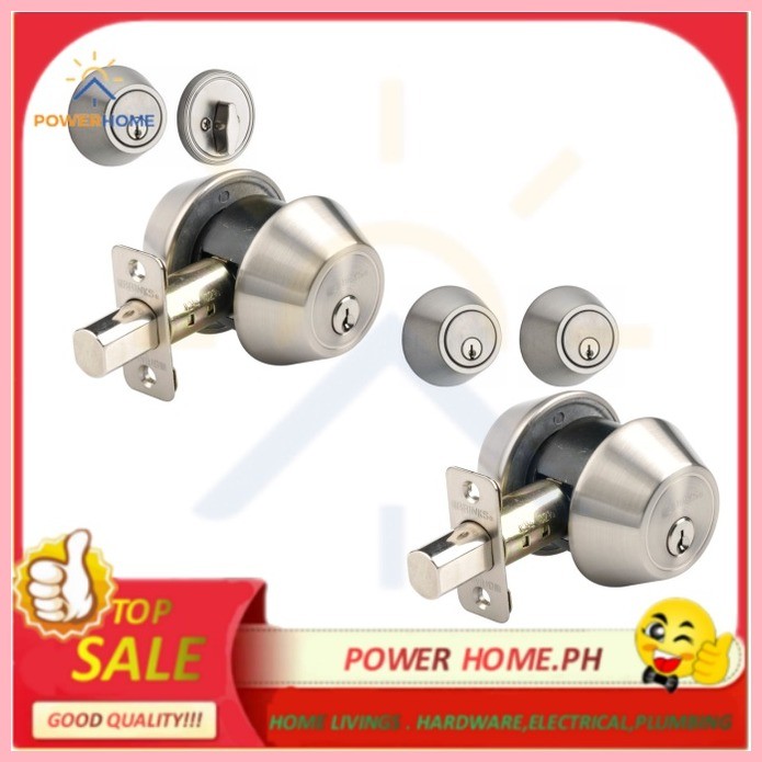 DEAD BOLT High Security Single Cylinder Deadbolt Lock Entrance Lockset ...