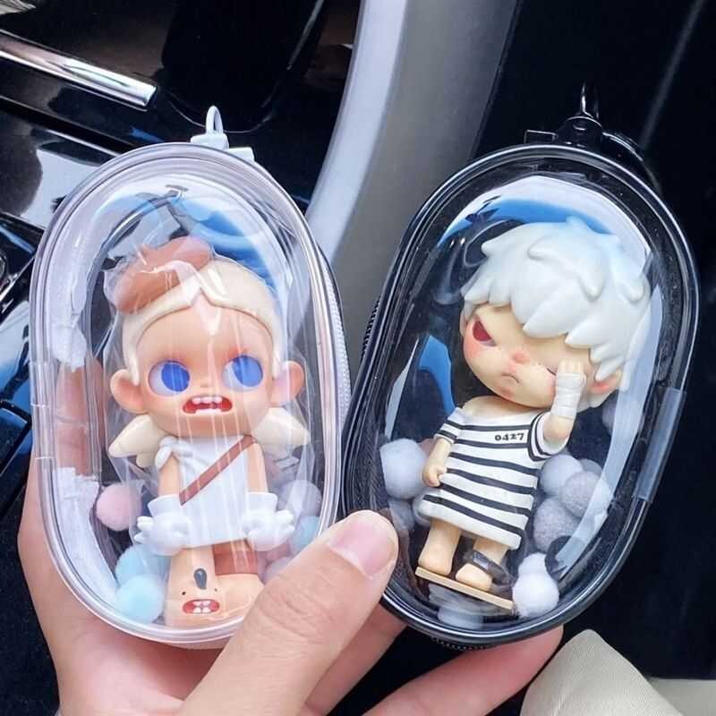 Doll Labubu Backpack Keychain Bd Box Slipper Capsule Sarado Baby Bubble ...