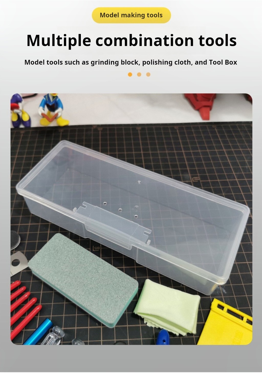 21Pcs Model Tools Kit Flush Pliers Professional Hobby Building Tool Kit ...
