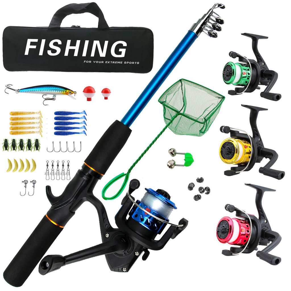 Complete Set Of Fishing Rods, Lure Rod Set, Long-distance Sea Fishing ...