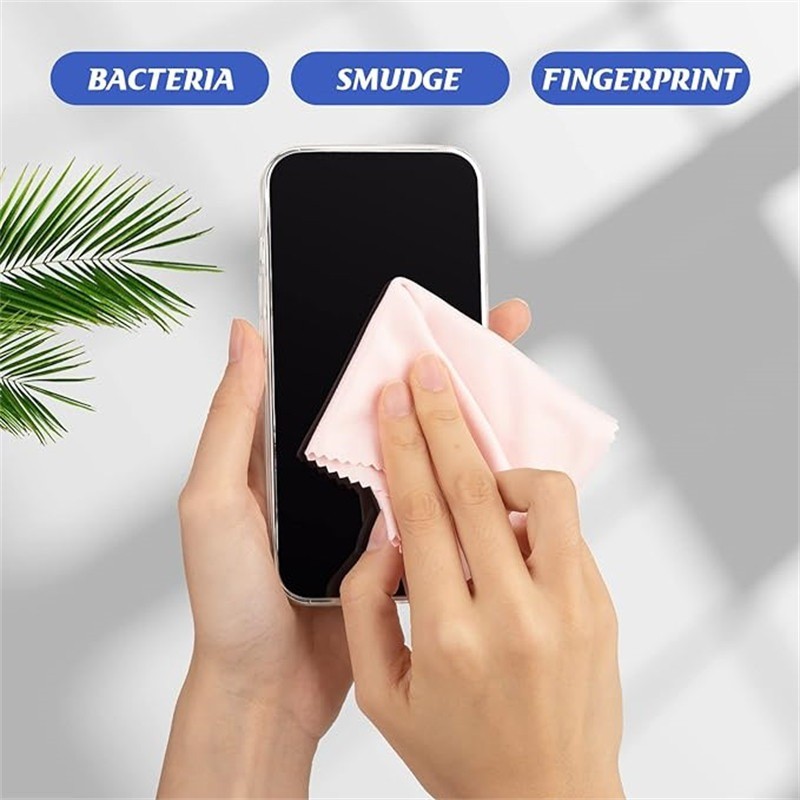 Microfiber Cleaning Cloth for Glasses, Camera Lens, Phone Screen ...