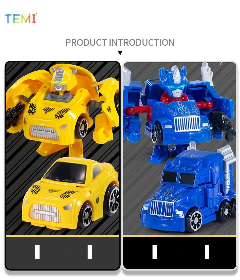 TEMI Mini version Robots Cars Robots Action Figures ClassicTransformers ...