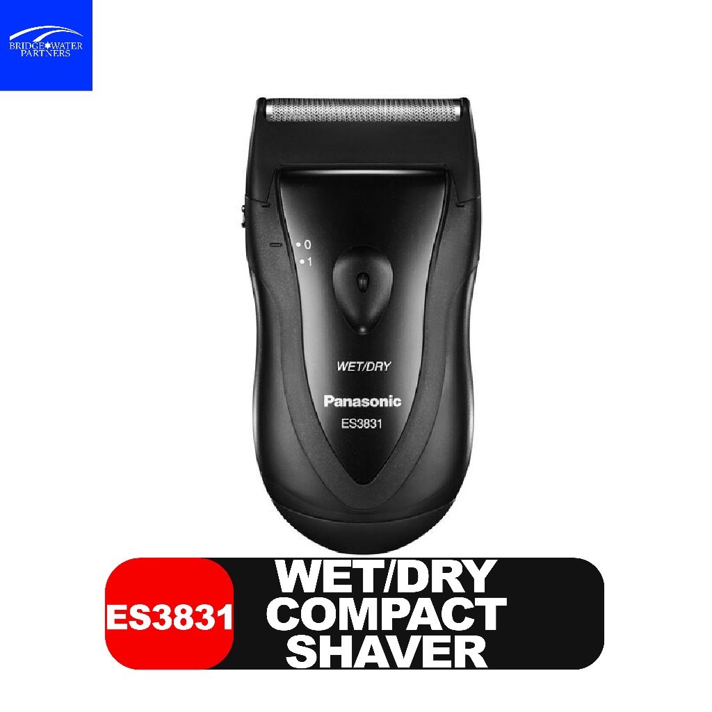 Panasonic ES3831 Compact Single Blade Wet/Dry Shaver (Black) | Shopee ...