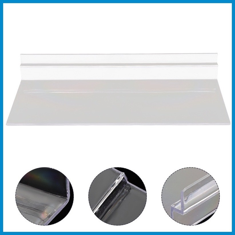 Slot Display Rack Sneaker Shelf Shoe Shelves Floating for Wall Clear ...