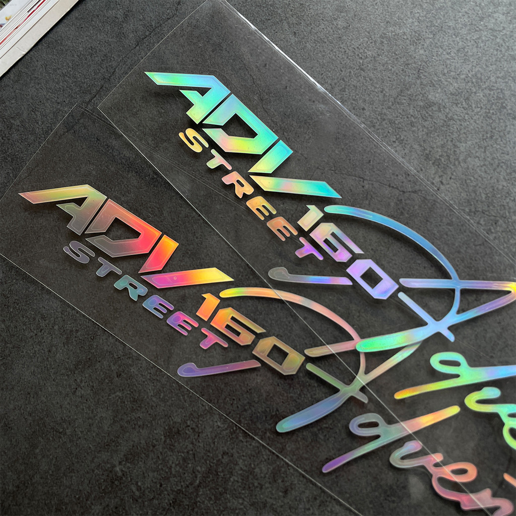 For Honda ADV 160 Motorcycle Accessories Reflective Helmets Stickers ...