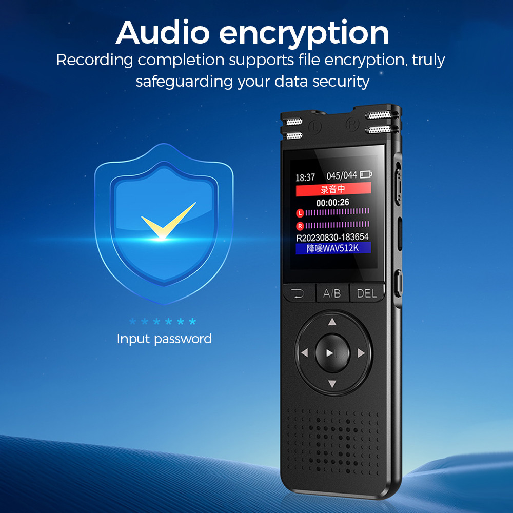 Mini Digital Voice Recorder High-Quality Audio Voice Activated Recorder ...