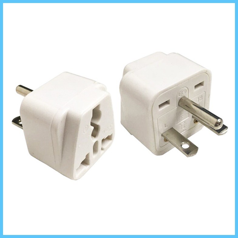 3 Pin T Type US Standard Adapter Plug Travel Plug Adapter | Shopee ...