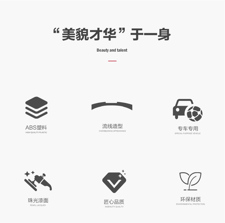Jaecoo j6 ev Rear Wing Spoiler Tail bodykit carbon fiber/black ABS ...