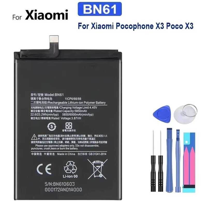 ORIGINAL BATTERY BN61 OEM XIAOMI PEU X3